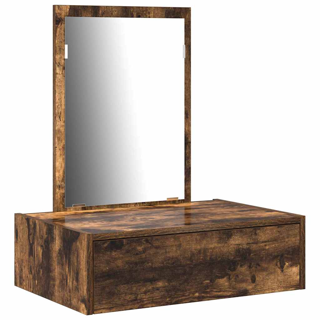 Schminktisch mit Schubladen Braun 60 x 40 x 70 cm Holzwerkstoff