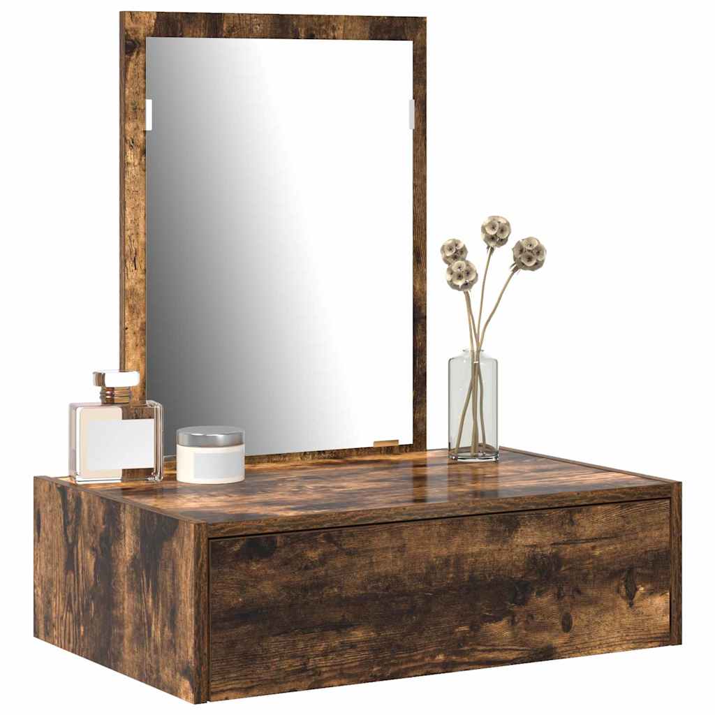Schminktisch mit Schubladen Braun 60 x 40 x 70 cm Holzwerkstoff