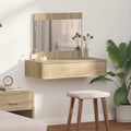 Schminktisch mit Schubladen Braun 83 x 40 x 70 cm Holzwerkstoff
