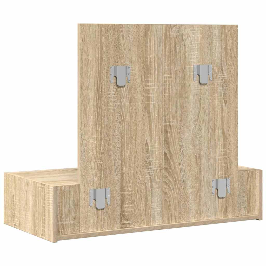 Schminktisch mit Schubladen Braun 83 x 40 x 70 cm Holzwerkstoff