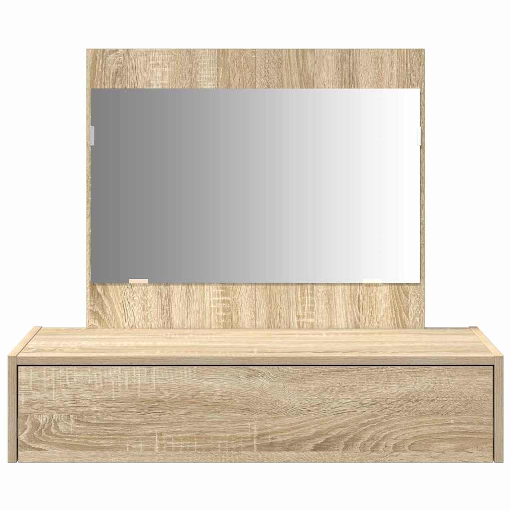 Schminktisch mit Schubladen Braun 83 x 40 x 70 cm Holzwerkstoff