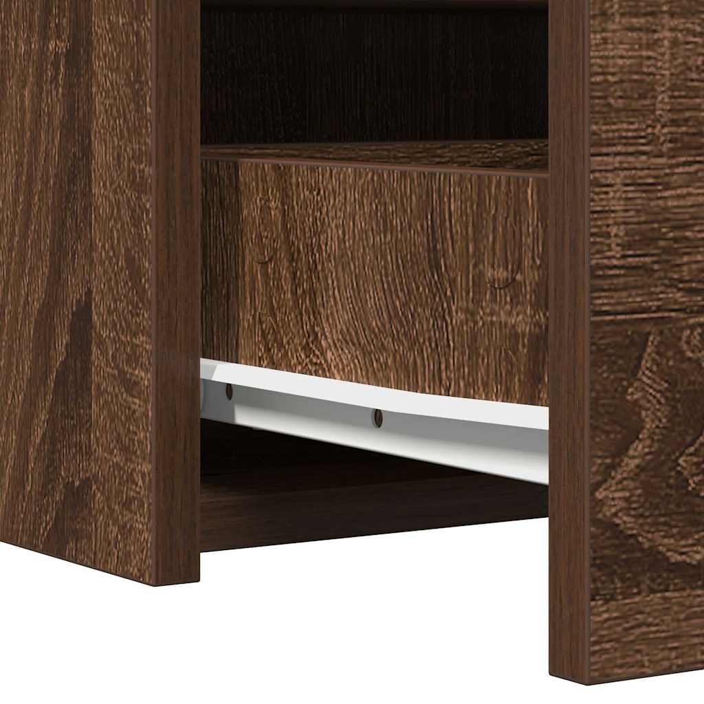 Schminktisch mit Schubladen Braun 83 x 40 x 70 cm Holzwerkstoff