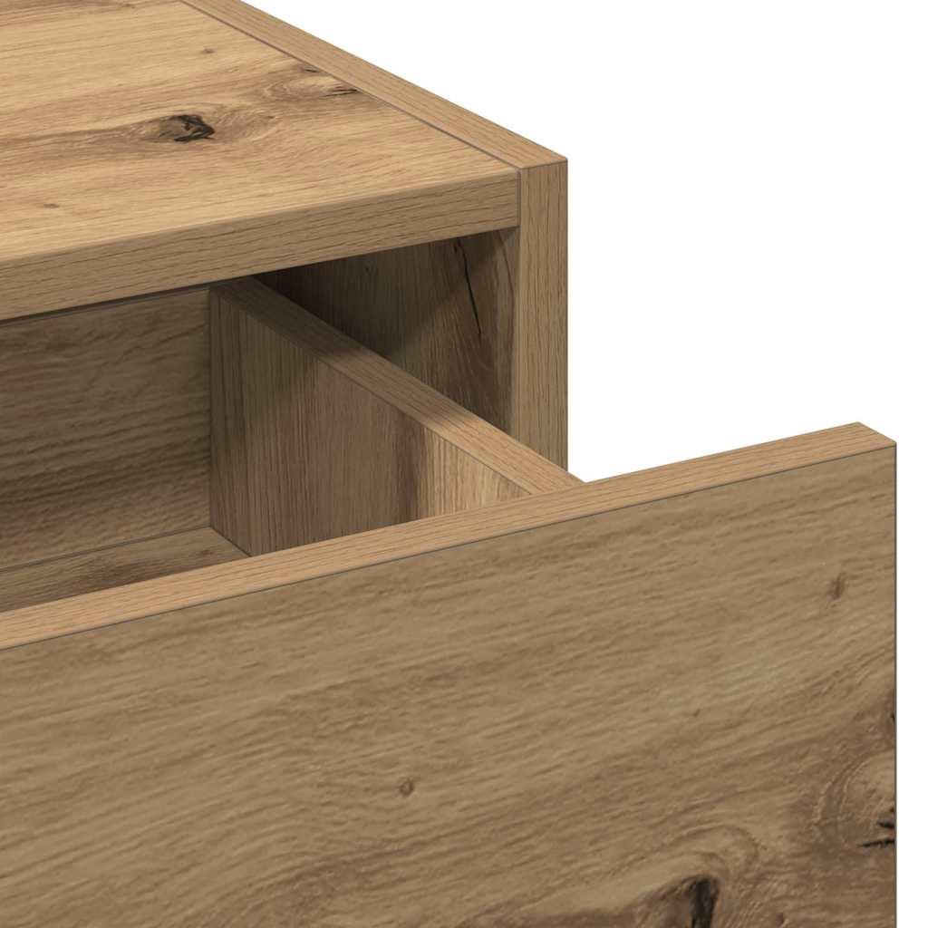 Schminktisch mit Schubladen Braun 83 x 40 x 70 cm Holzwerkstoff