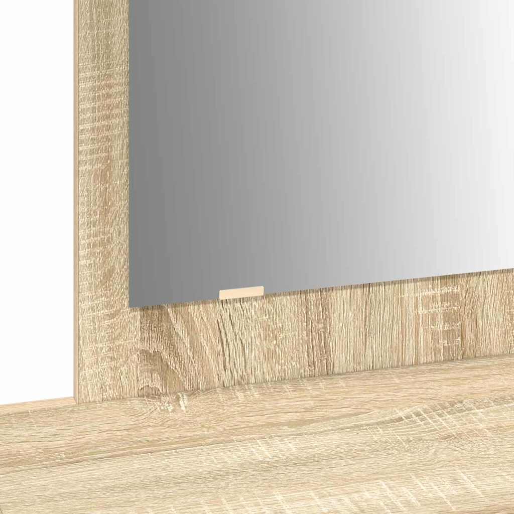Schminktisch mit Speicher Braun 100 x 40 x 70 cm Holzwerkstoff