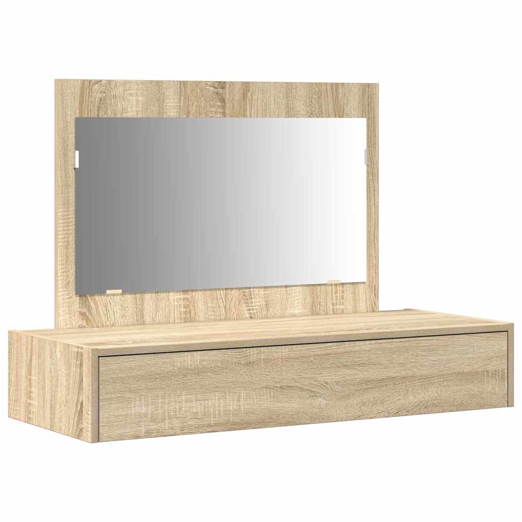 Schminktisch mit Speicher Braun 100 x 40 x 70 cm Holzwerkstoff