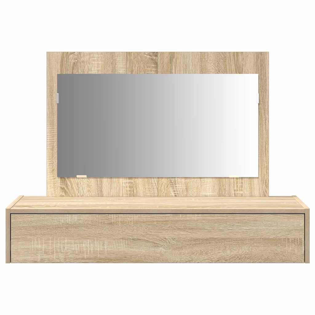 Schminktisch mit Speicher Braun 100 x 40 x 70 cm Holzwerkstoff
