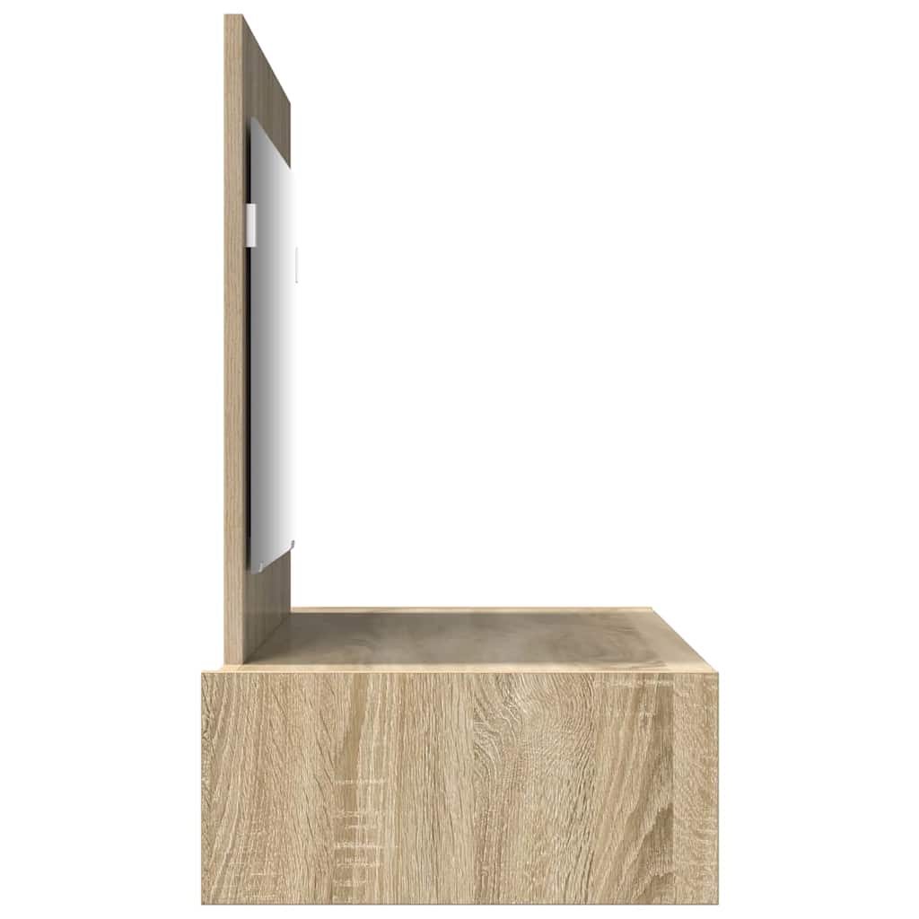 Schminktisch mit Speicher Braun 100 x 40 x 70 cm Holzwerkstoff