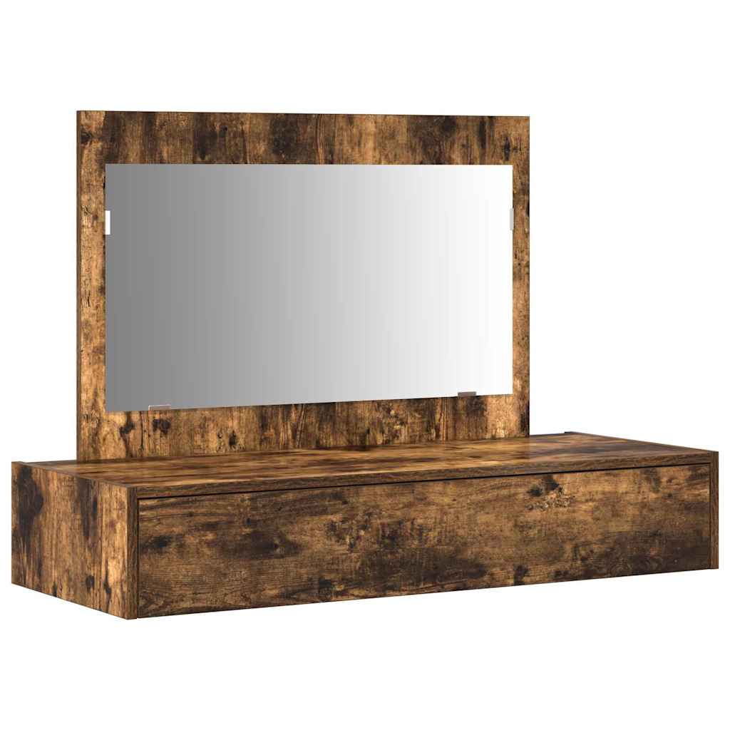 Schminktisch mit Speicher Braun 100 x 40 x 70 cm Holzwerkstoff