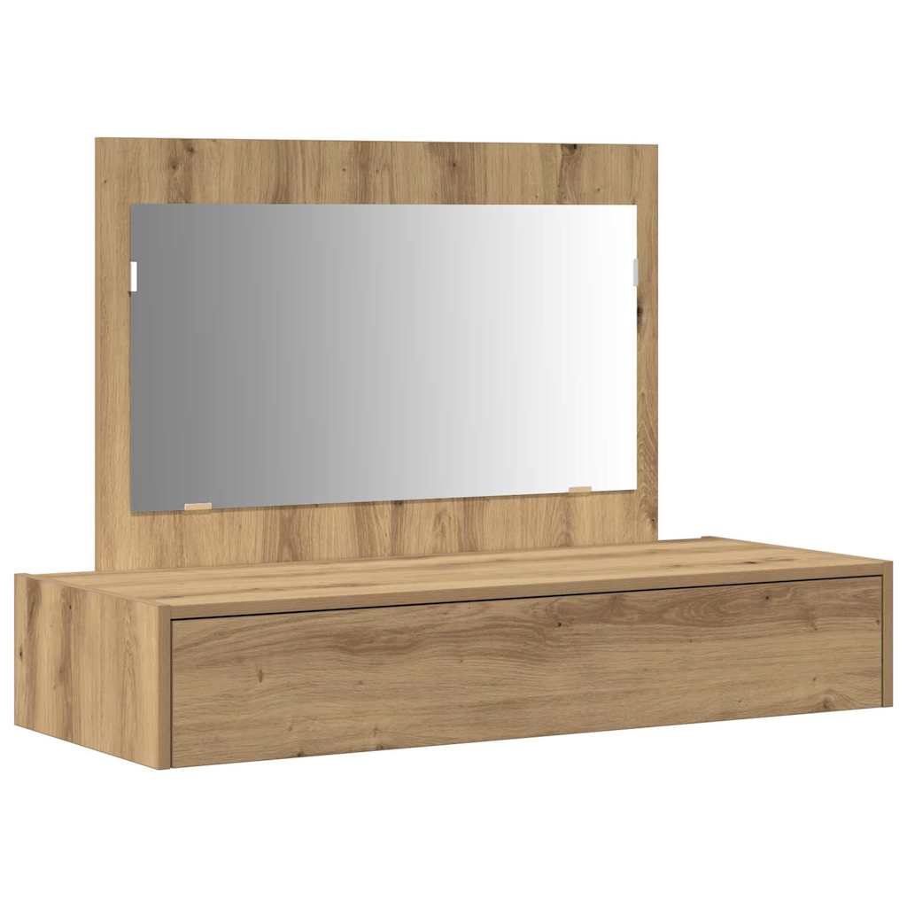 Schminktisch mit Speicher Braun 100 x 40 x 70 cm Holzwerkstoff