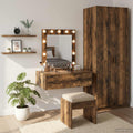 Schminktisch mit Schubladen Braun 60 x 40 x 70 cm Holzwerkstoff