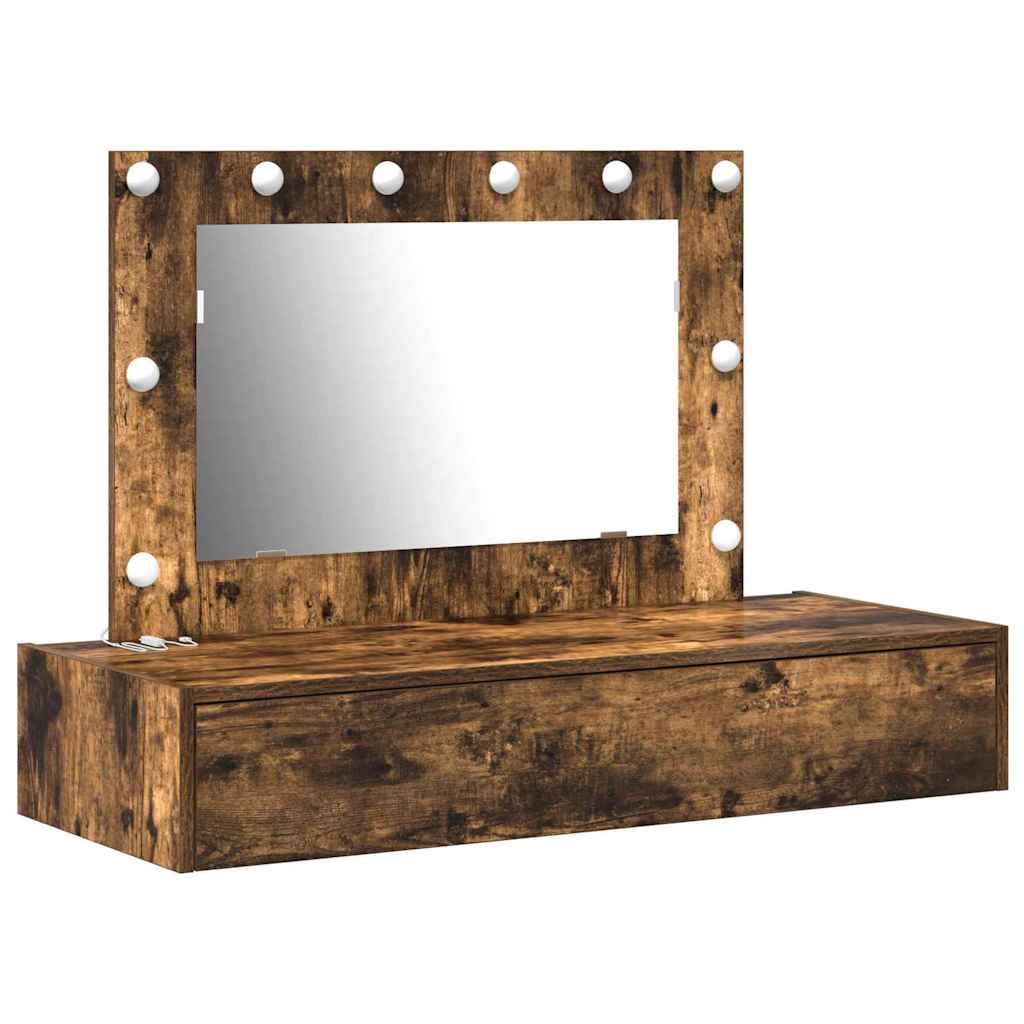 Schminktisch mit Speicher Braun 100 x 40 x 70 cm Holzwerkstoff