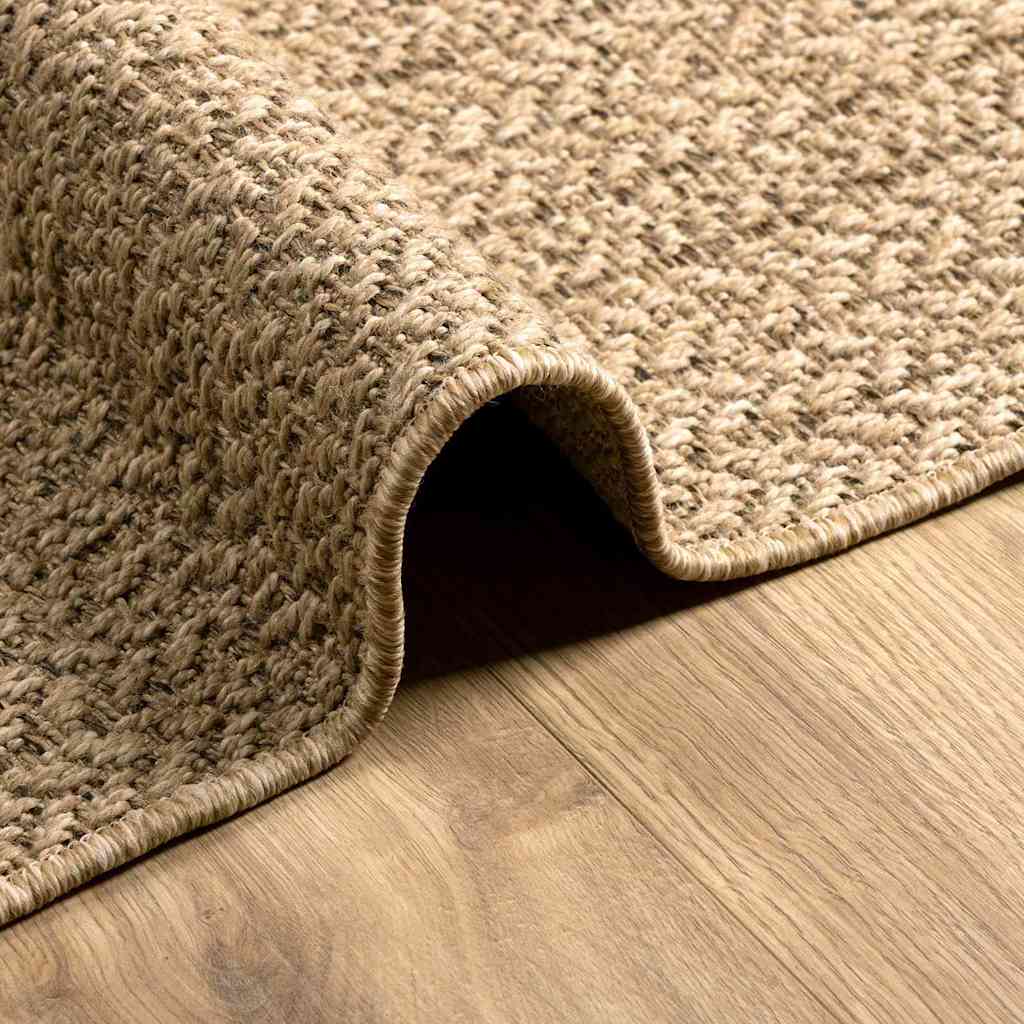 Teppich ZIZUR Braun 170 x 120 cm Polypropylen