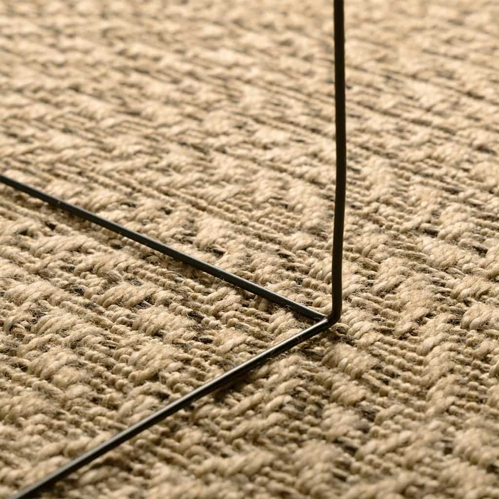 Teppich ZIZUR Braun 170 x 120 cm Polypropylen