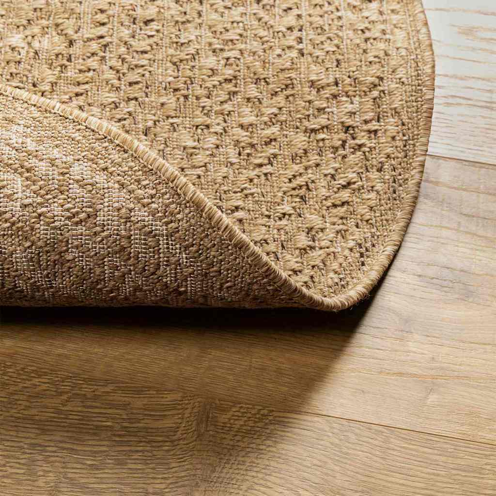 Teppich ZIZUR Braun 170 x 120 cm Polypropylen