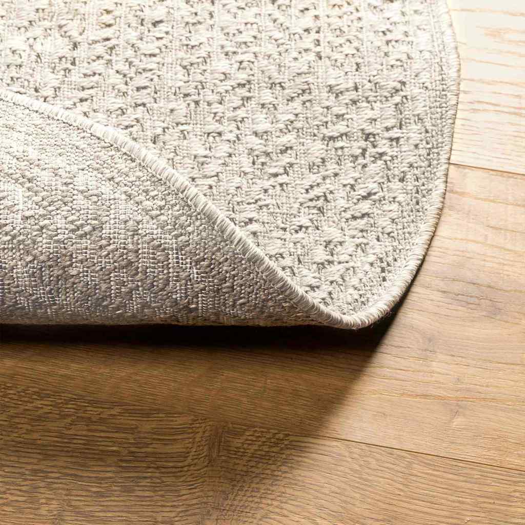 Teppich ZIZUR Creme 200 x 100 cm Polypropylen