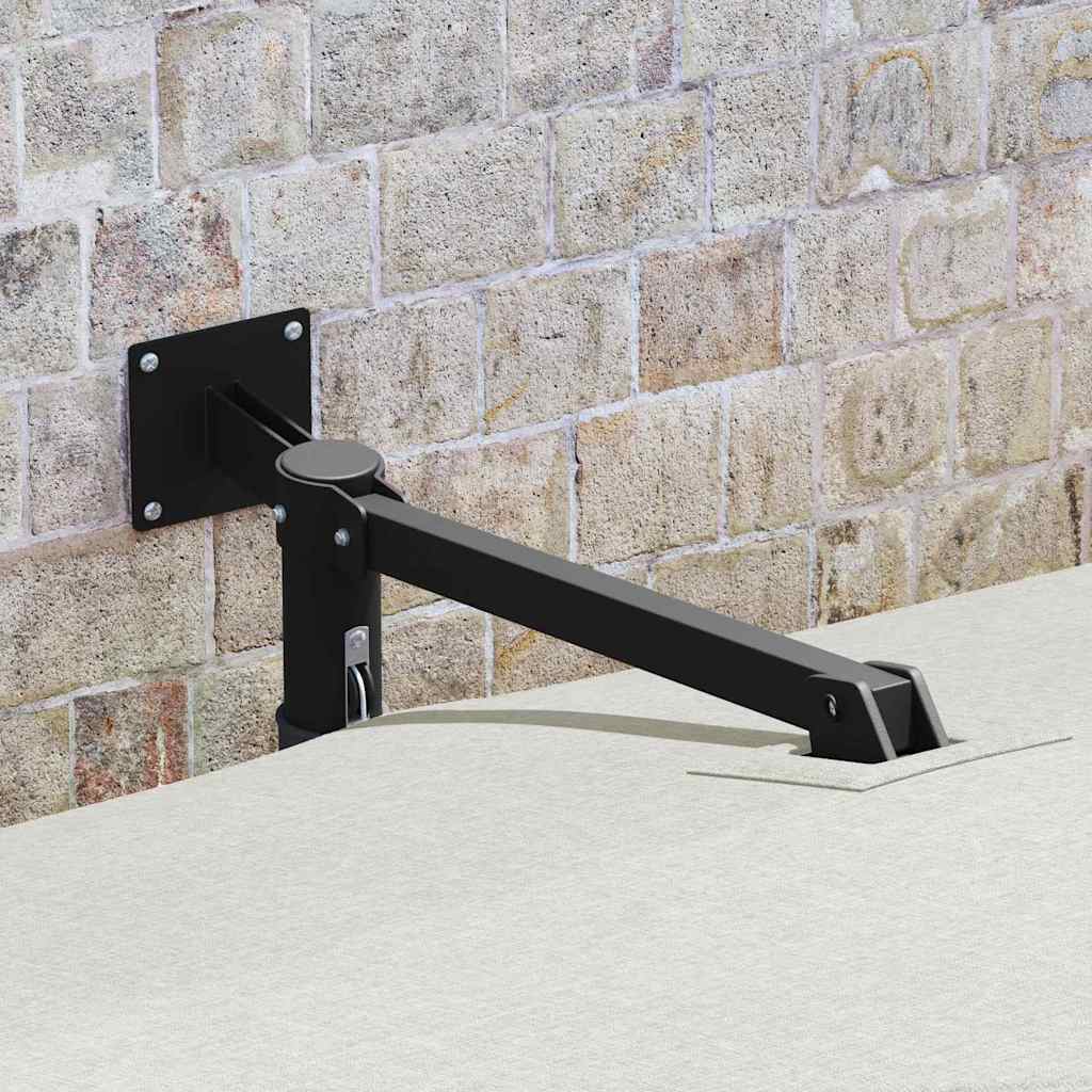 Garten-Sonnenschirm Sand 248,5 x 247,5 x 160 cm
