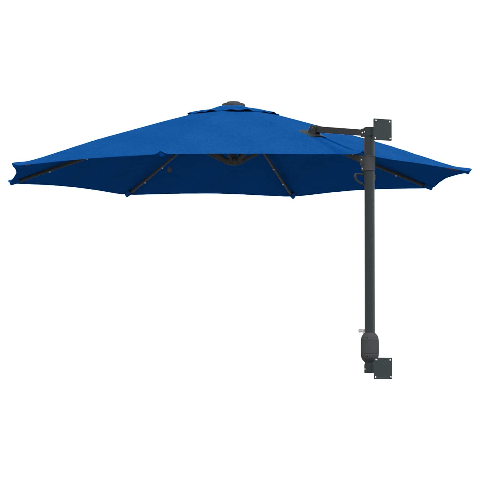 Garten-Sonnenschirm Azurblau 248 x 248 x 148 cm