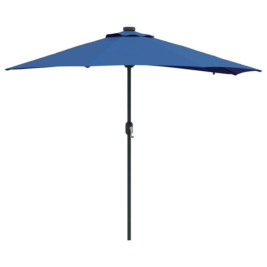Garten-Sonnenschirm Azurblau 294 x 150 x 223 cm