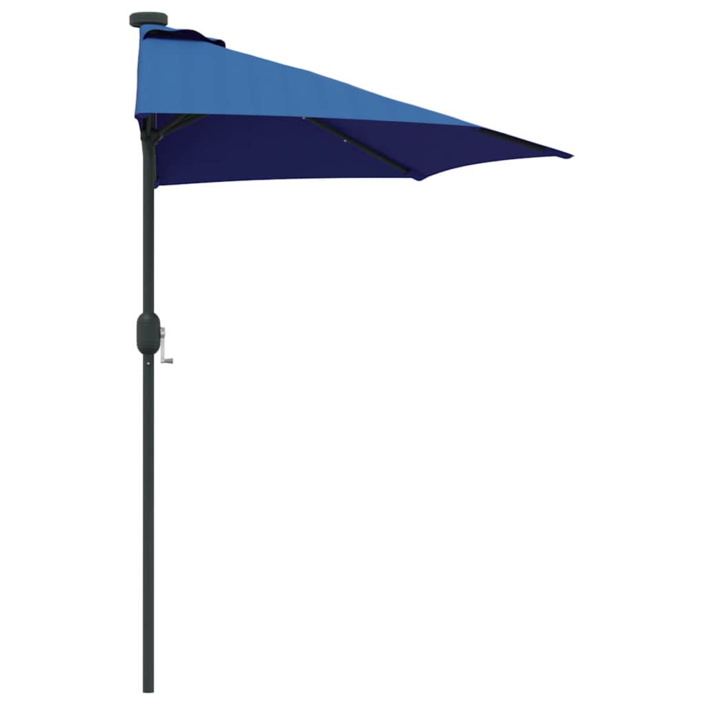 Garten-Sonnenschirm Azurblau 294 x 150 x 223 cm