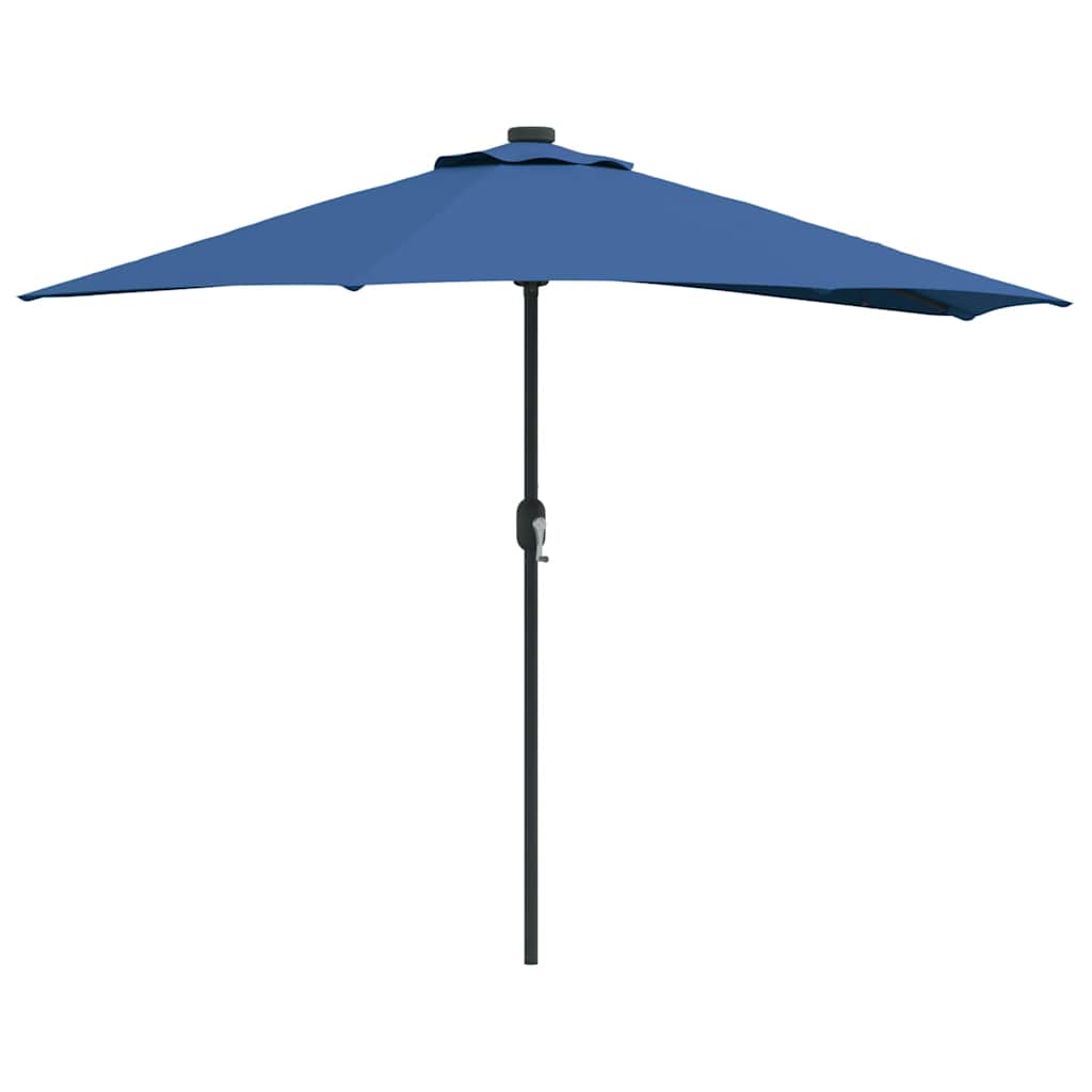 Garten-Sonnenschirm Azurblau 294 x 150 x 224 cm