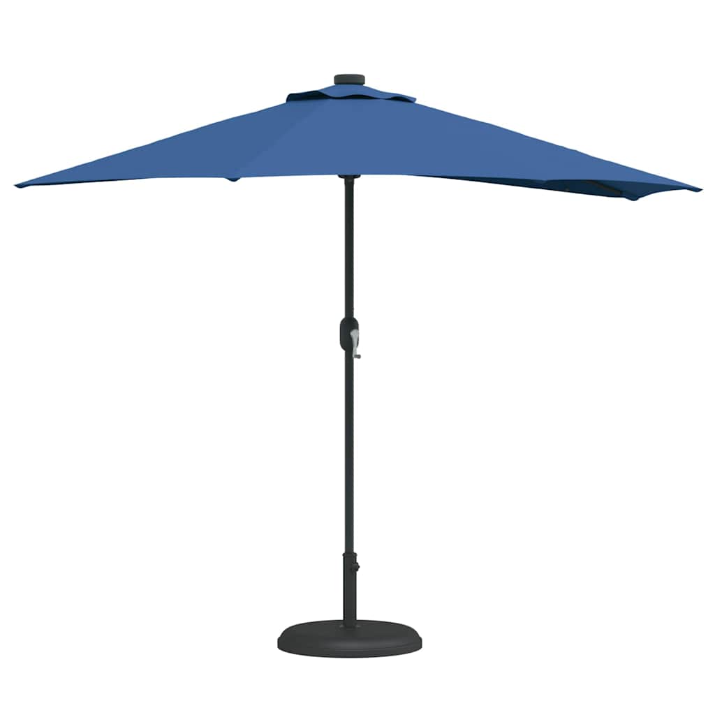 Garten-Sonnenschirm Azurblau 294 x 150 x 224 cm