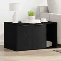 Katzentoilettengehäuse Schwarze Eiche 80 x 50 x 45 cm Holzwerkstoff