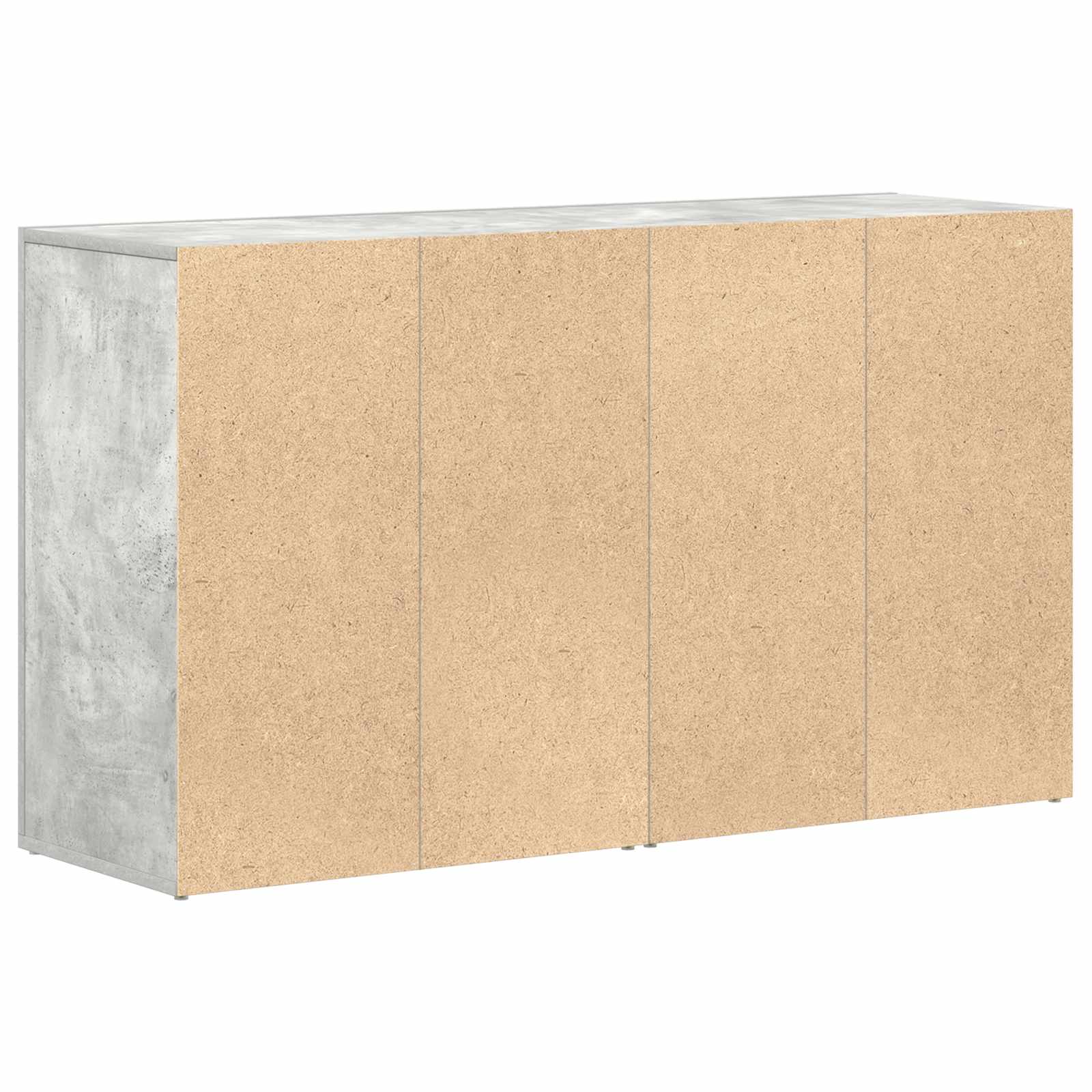 Sideboard Beton Grau 120 x 36 x 69 cm Holzwerkstoff