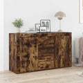 Sideboard Geräucherte Eiche 120 x 36 x 69 cm Holzwerkstoff