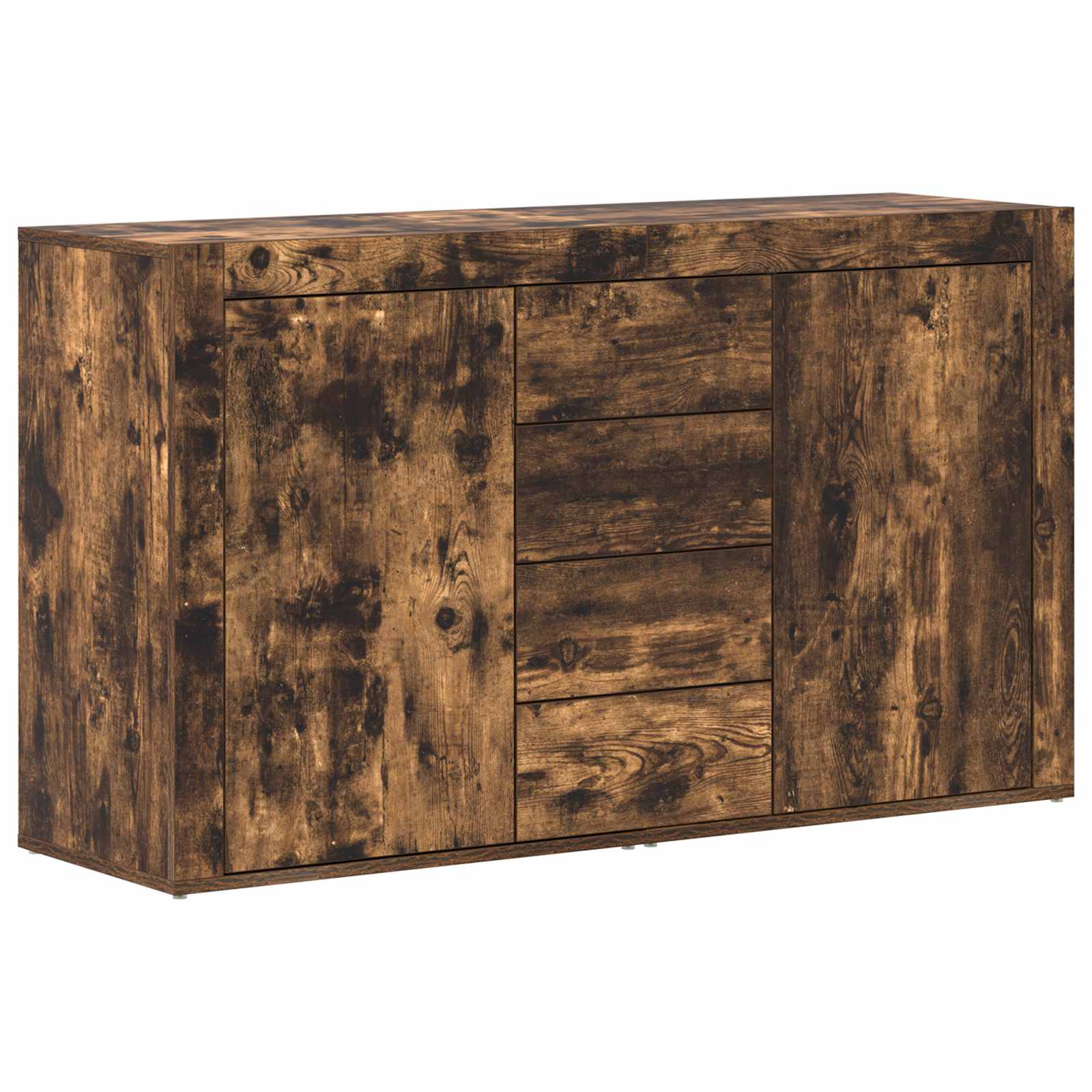 Sideboard Geräucherte Eiche 120 x 36 x 69 cm Holzwerkstoff
