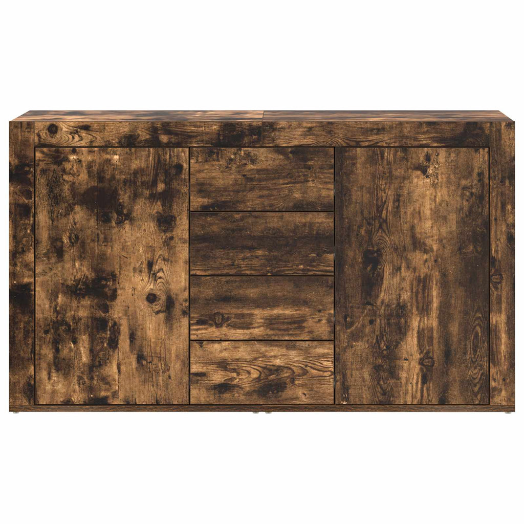 Sideboard Geräucherte Eiche 120 x 36 x 69 cm Holzwerkstoff