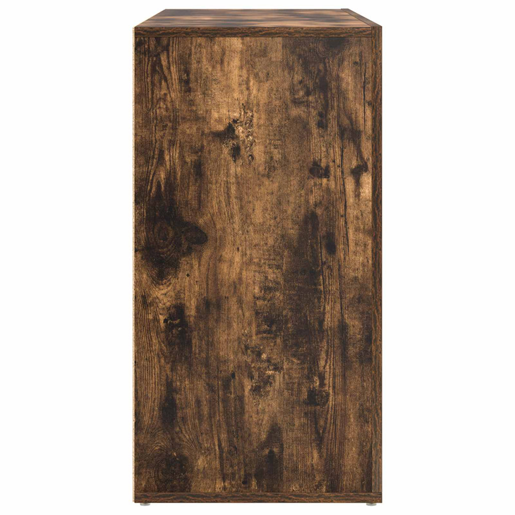 Sideboard Geräucherte Eiche 120 x 36 x 69 cm Holzwerkstoff
