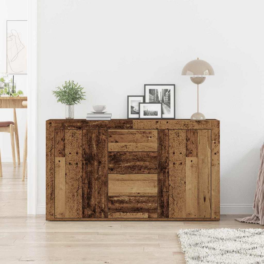 Sideboard mit Schubladen Altholz 120 x 36 x 69 cm Holzwerkstoff
