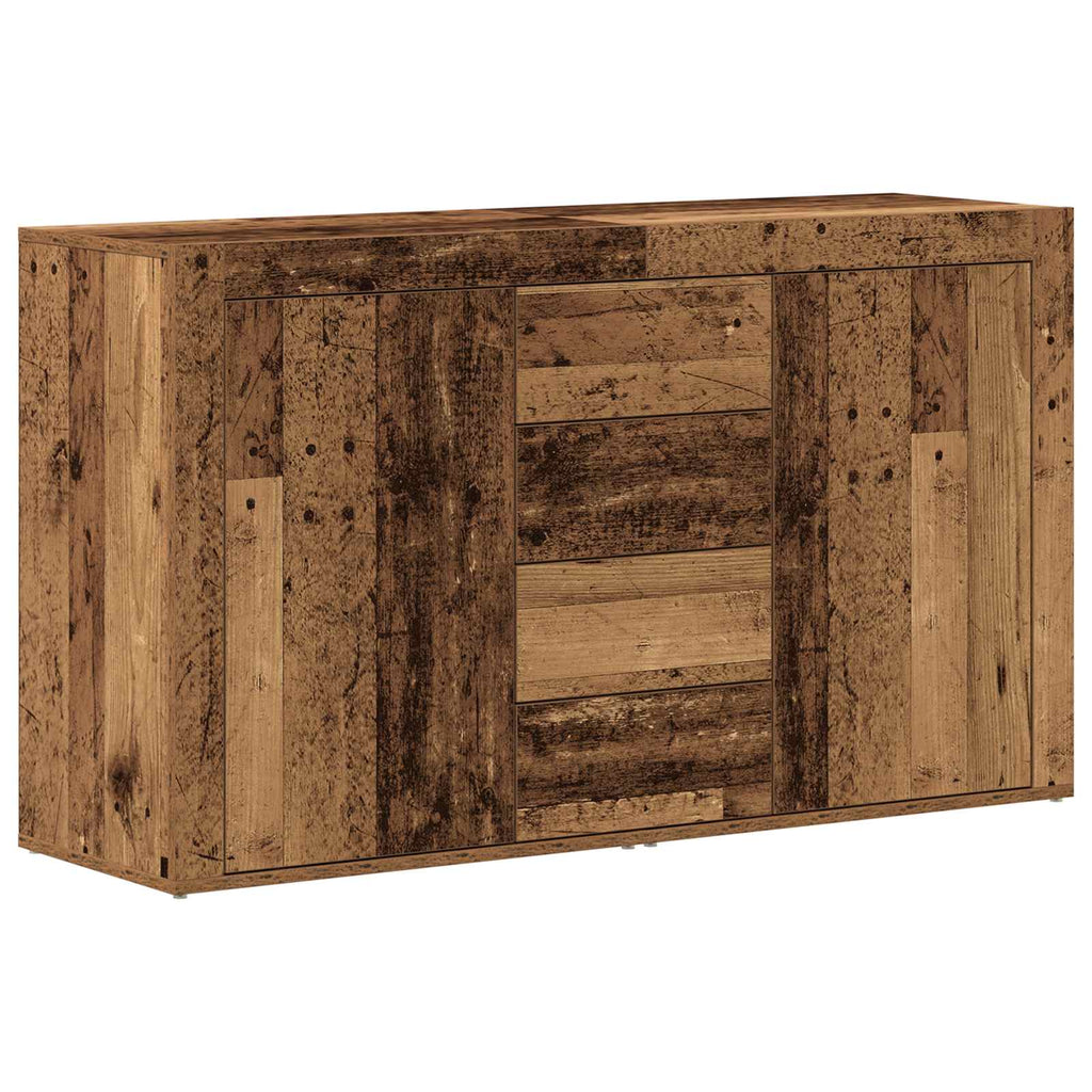 Sideboard mit Schubladen Altholz 120 x 36 x 69 cm Holzwerkstoff