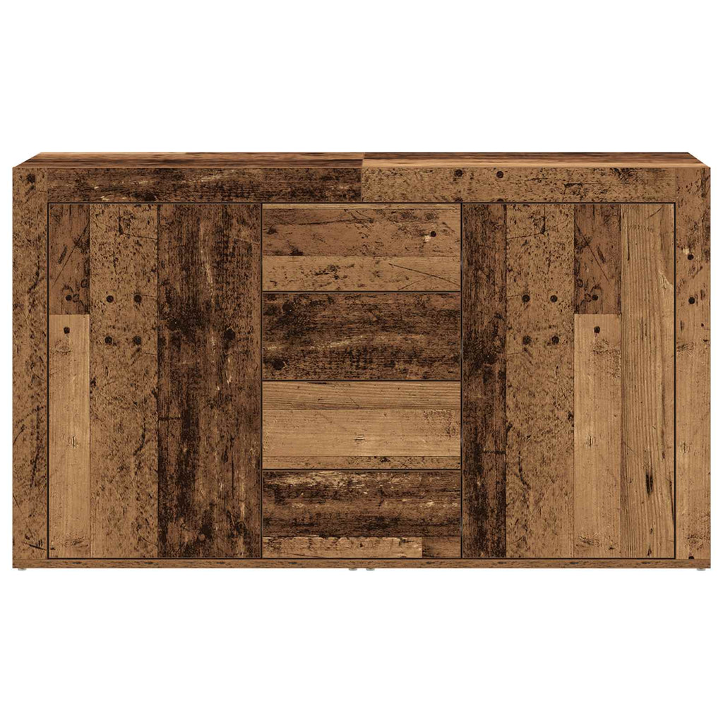 Sideboard mit Schubladen Altholz 120 x 36 x 69 cm Holzwerkstoff
