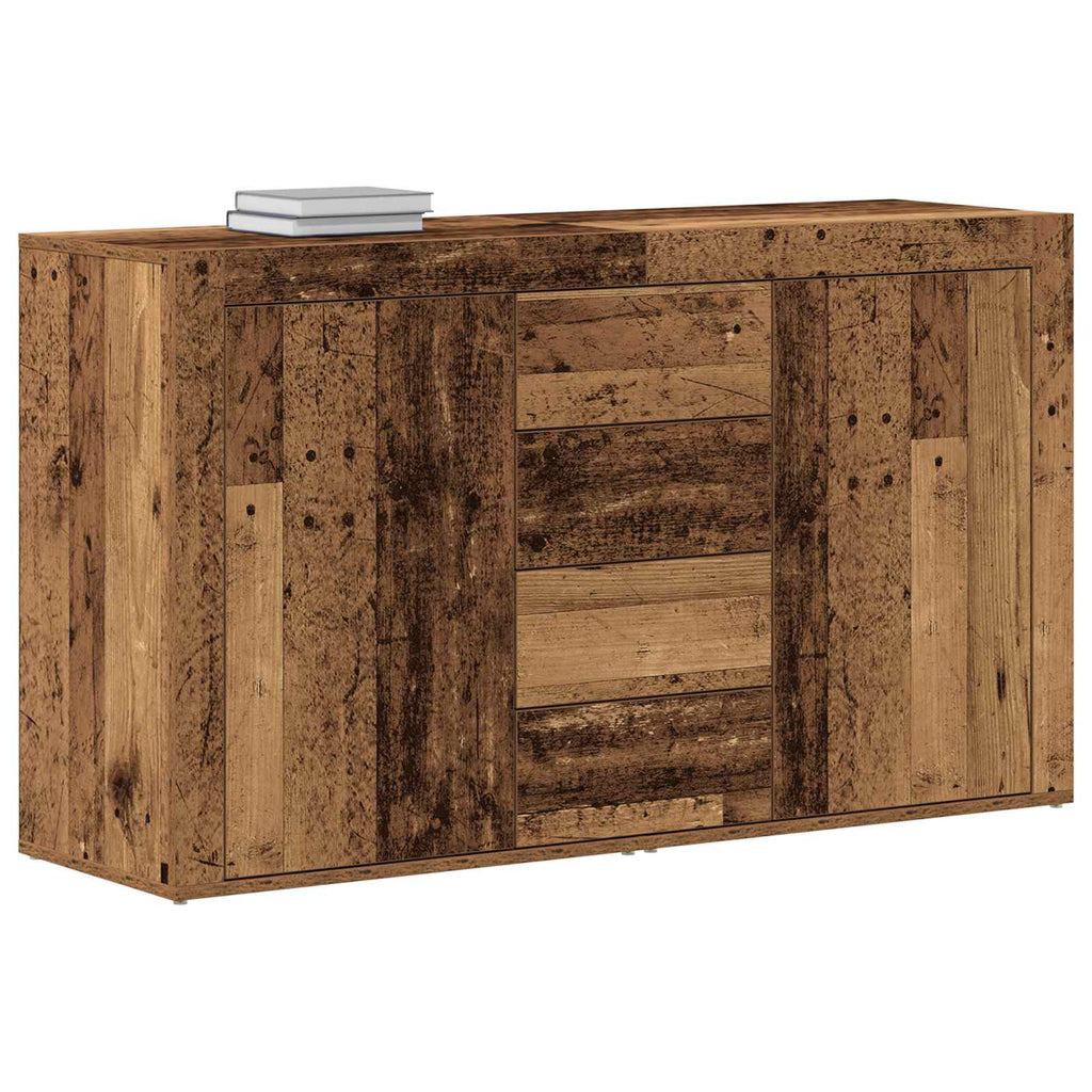 Sideboard mit Schubladen Altholz 120 x 36 x 69 cm Holzwerkstoff
