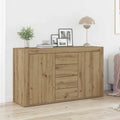 Sideboard Artisan-Eiche 120 x 36 x 69 cm Holzwerkstoff