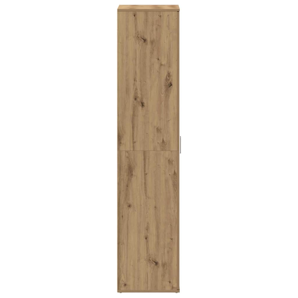 Schuhschrank Artisan-Eiche 80 x 39 x 178 cm Holzwerkstoff