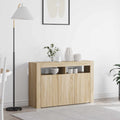 Sideboard Sonoma-Eiche 116 x 30 x 75 cm Holzwerkstoff