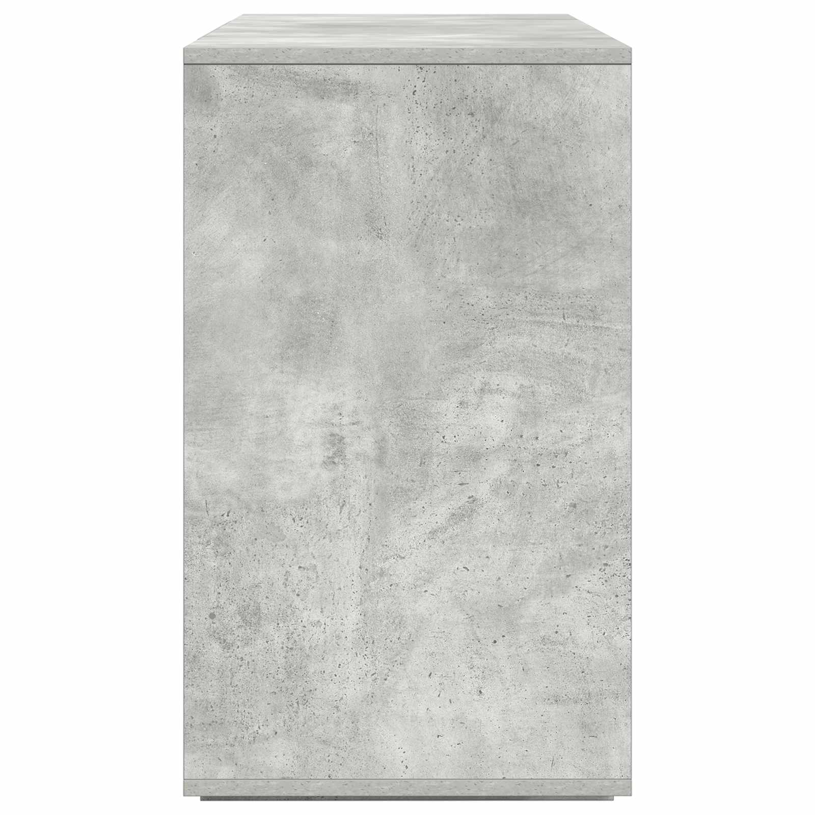 Sideboard Beton Grau 135 x 41 x 75 cm Holzwerkstoff