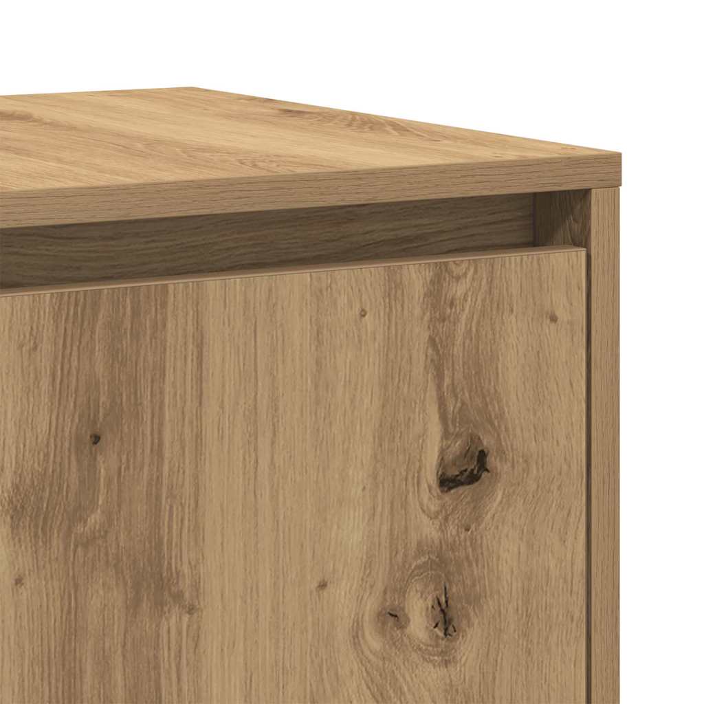 Sideboard Artisan-Eiche 135 x 41 x 75 cm Holzwerkstoff