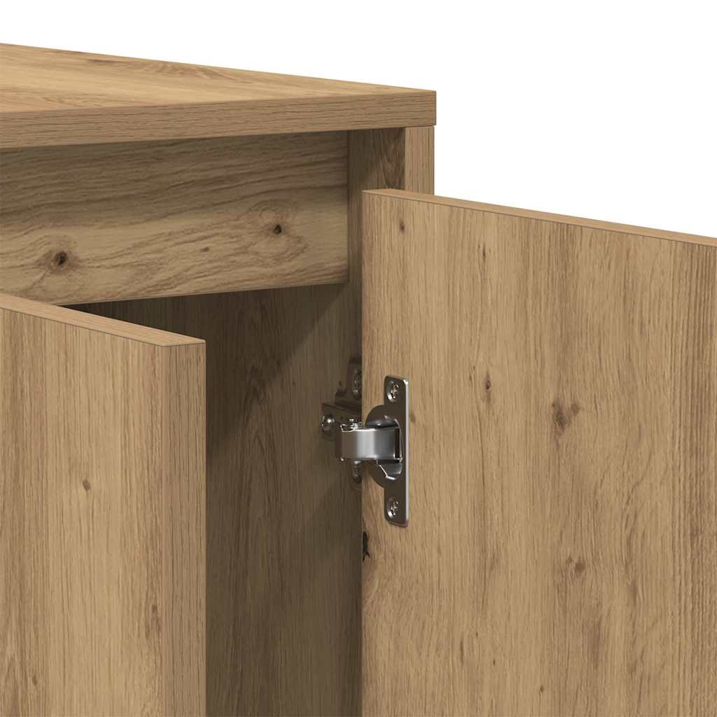 Sideboard Artisan-Eiche 135 x 41 x 75 cm Holzwerkstoff