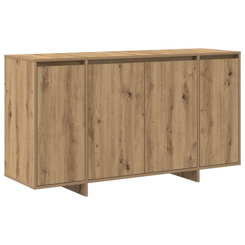 Sideboard Artisan-Eiche 135 x 41 x 75 cm Holzwerkstoff