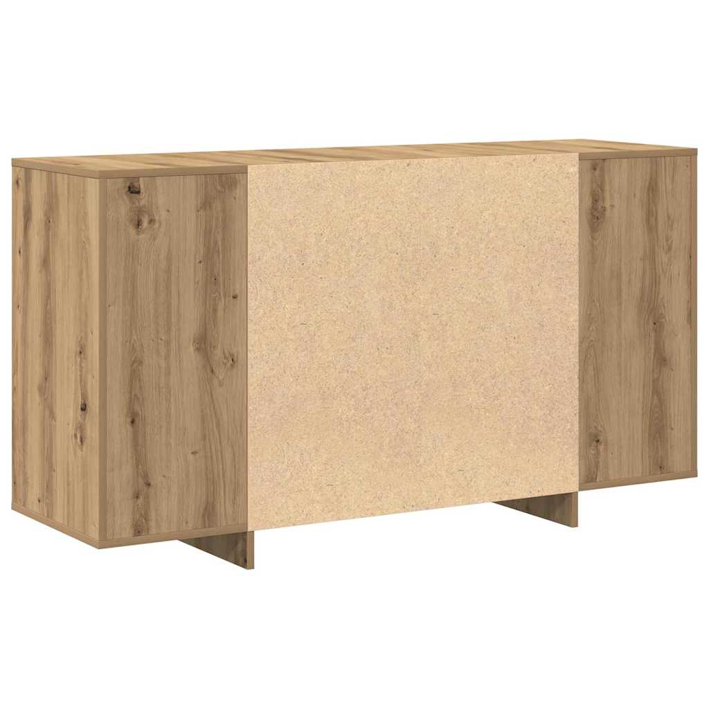 Sideboard Artisan-Eiche 135 x 41 x 75 cm Holzwerkstoff