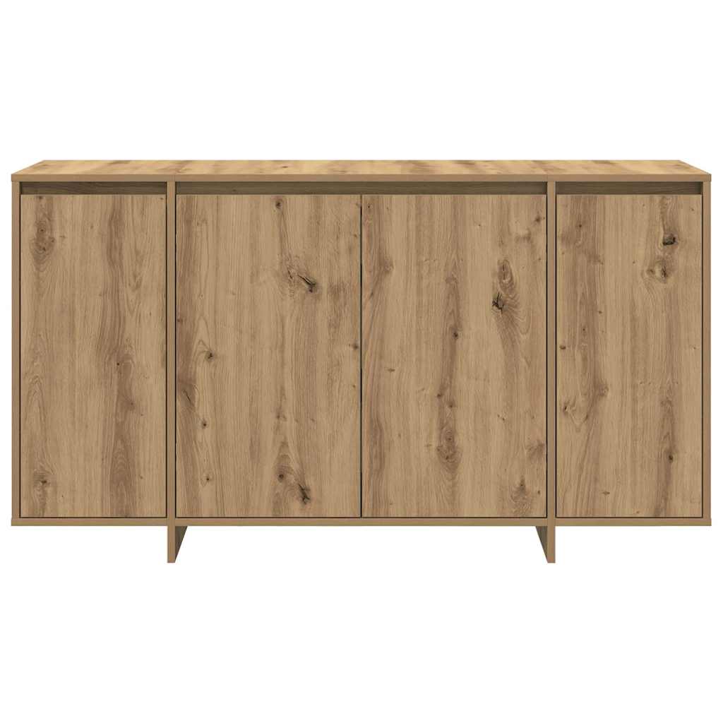 Sideboard Artisan-Eiche 135 x 41 x 75 cm Holzwerkstoff
