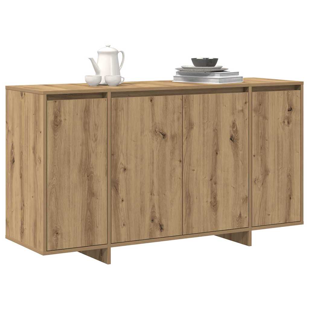Sideboard Artisan-Eiche 135 x 41 x 75 cm Holzwerkstoff
