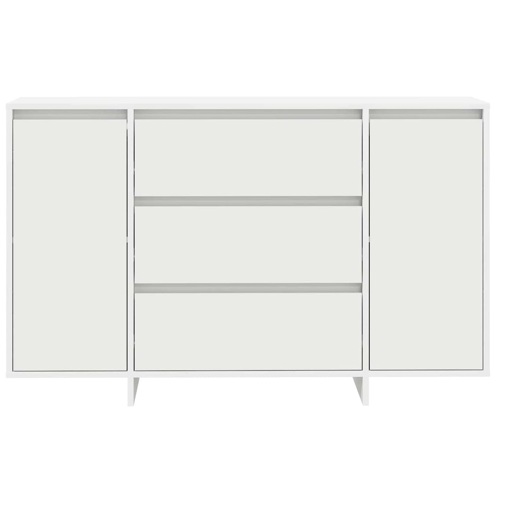 Sideboard mit Schubladen Weiß 120 x 41 x 75 cm Holzwerkstoff