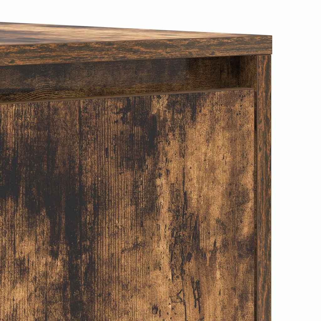 Sideboard Geräucherte Eiche 120 x 41 x 75 cm Holzwerkstoff