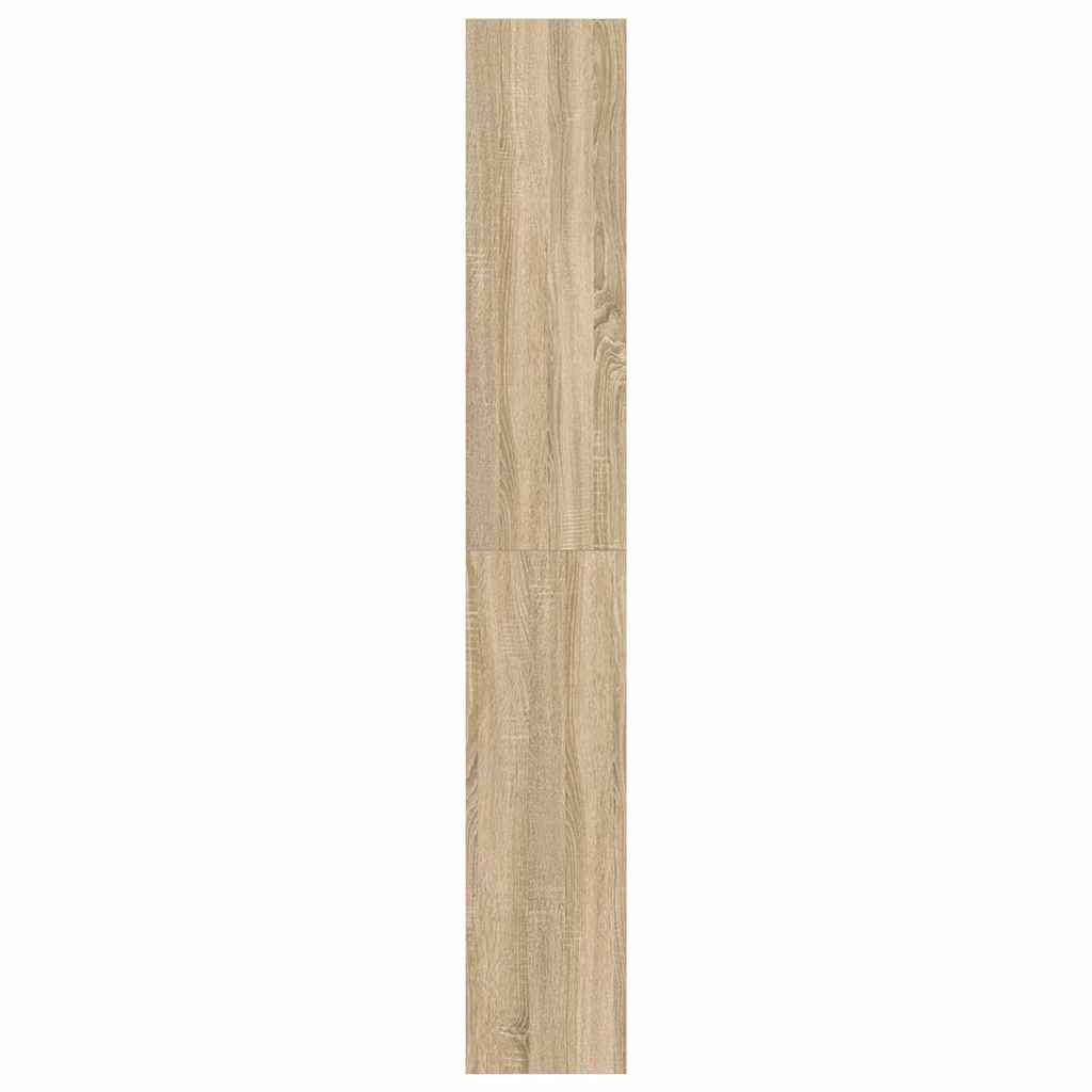 Bücherregal Sonoma-Eiche 80 x 30 x 198 cm Holzwerkstoff