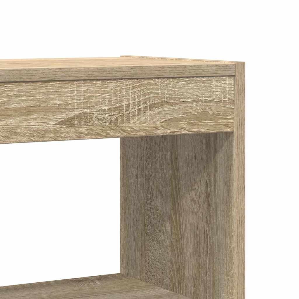 Bücherregal Sonoma-Eiche 100 x 30 x 198 cm Holzwerkstoff