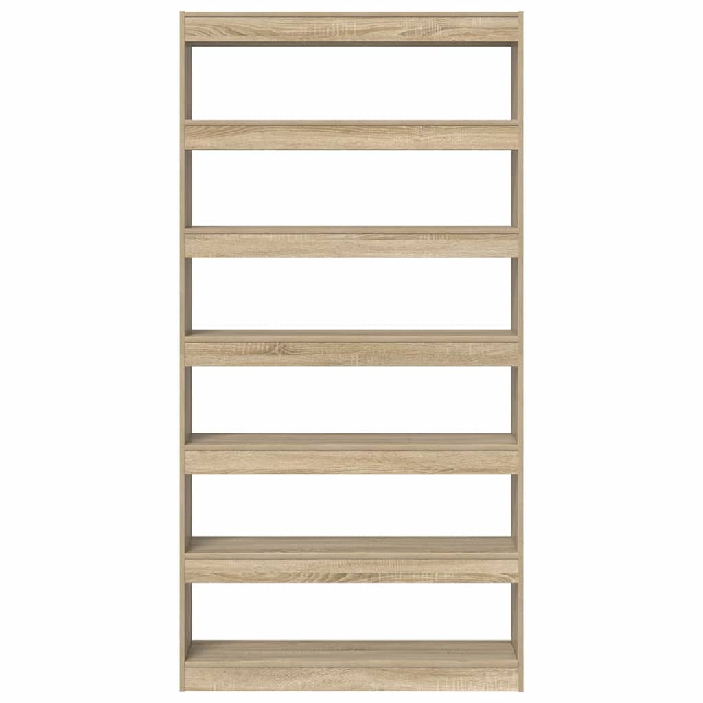 Bücherregal Sonoma-Eiche 100 x 30 x 198 cm Holzwerkstoff